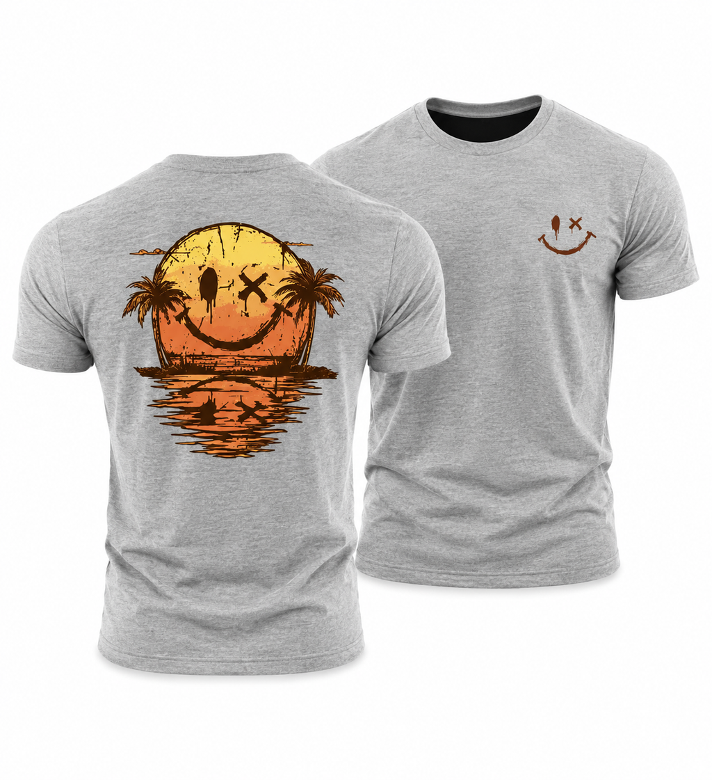 Camiseta Smiley Verano Mar