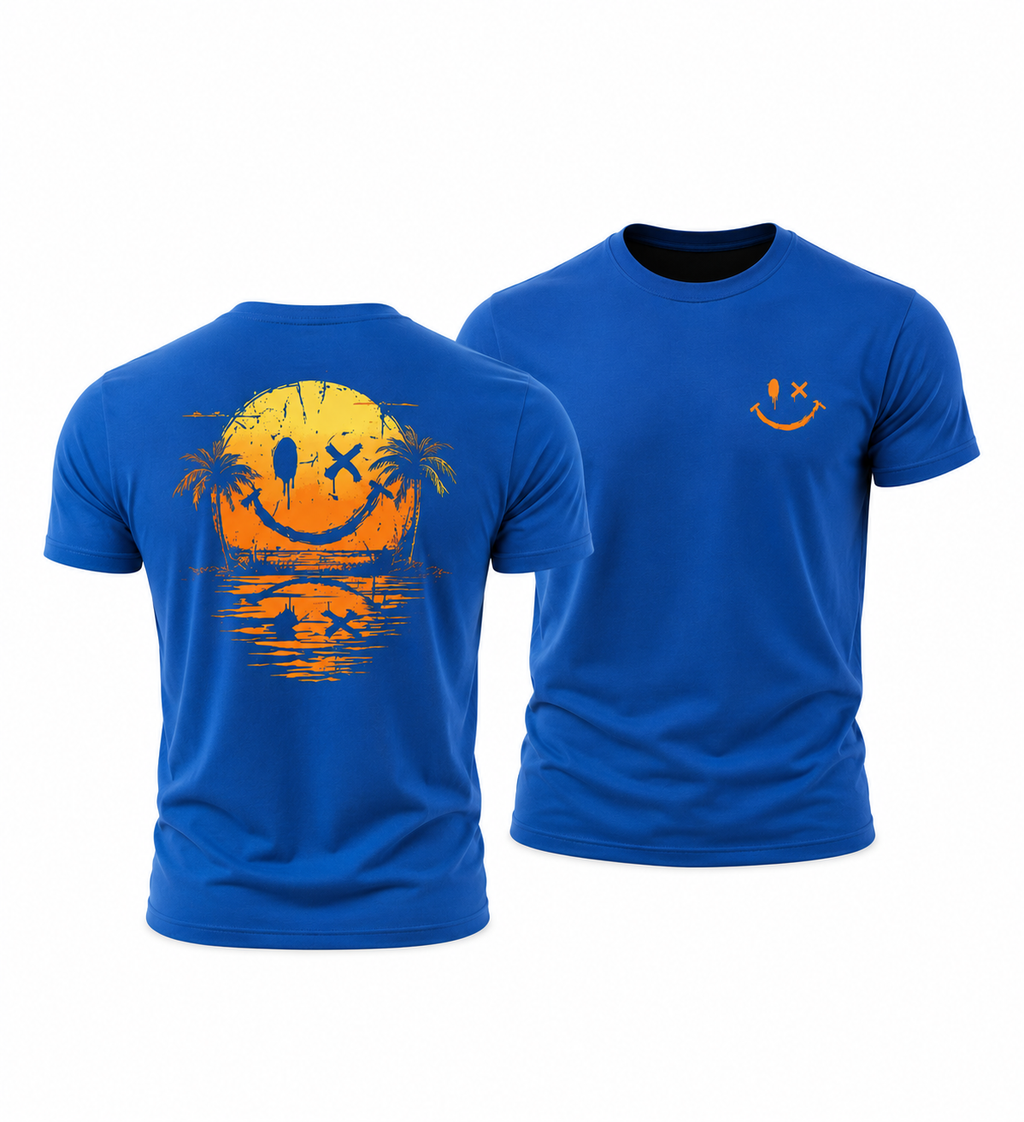 Camiseta Smiley Verano Mar