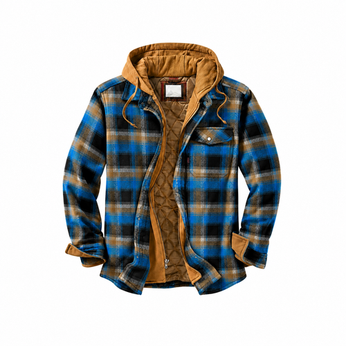 Ambar | Checkered patchwork jacket