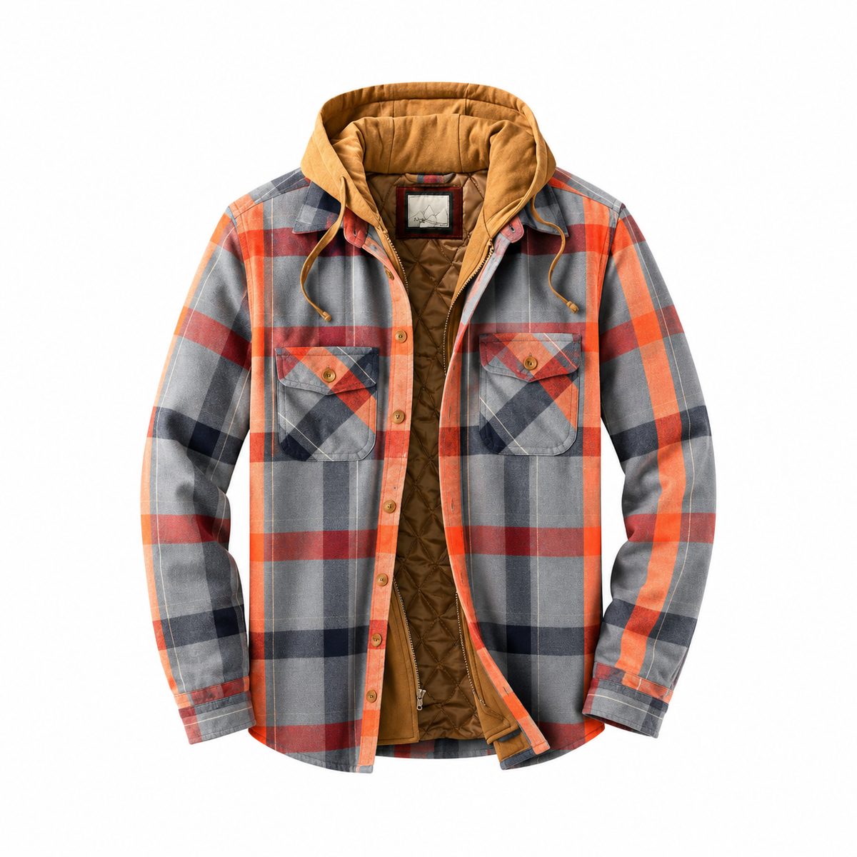 Ambar | Checkered patchwork jacket