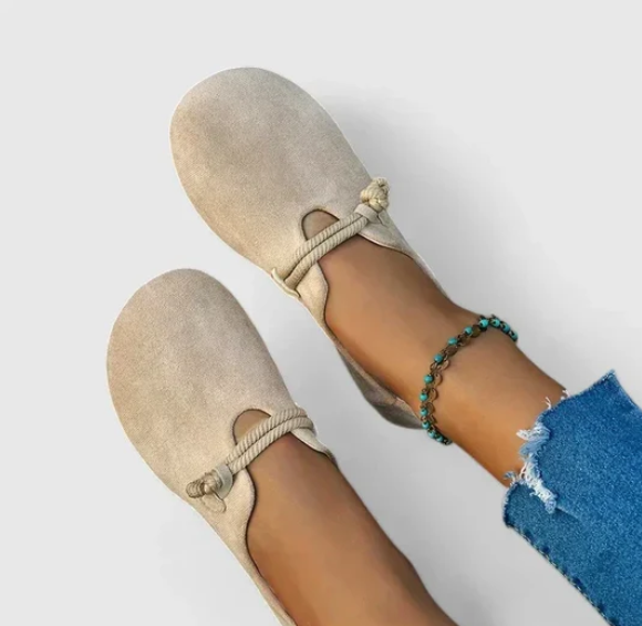 Ana | Mocasines cómodos de ante sintético